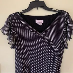 Vintage Silk Midi Dress